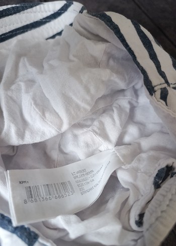 Leopar Desenli Mavi Bebek şapka - Görsel 4