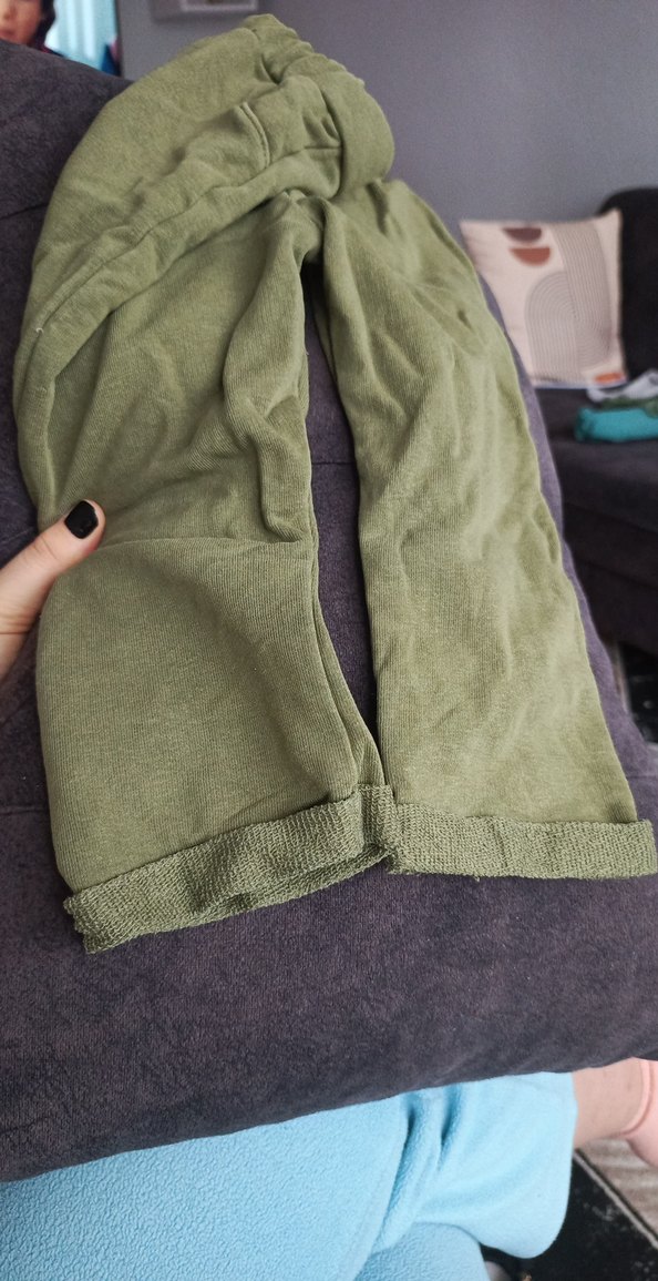 Yeşil Rahat Kesim Erkek Çocuk Pantolonu - Görsel 3