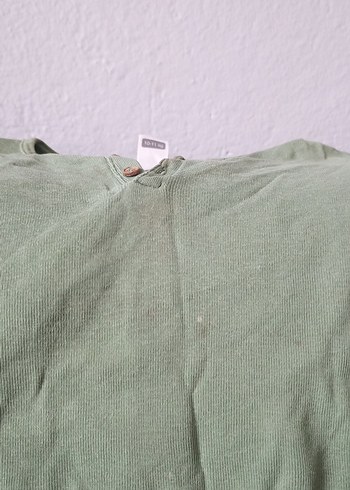 Pastel Yeşil Bebek Takımı Uzun Kollu - Görsel 5