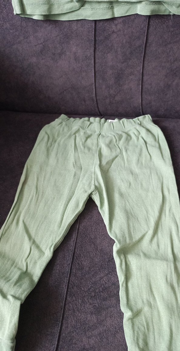 Pastel Yeşil Bebek Takımı Uzun Kollu - Görsel 4