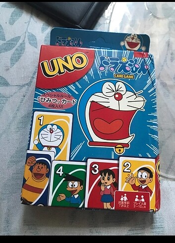 Doraemon Uno kartları 