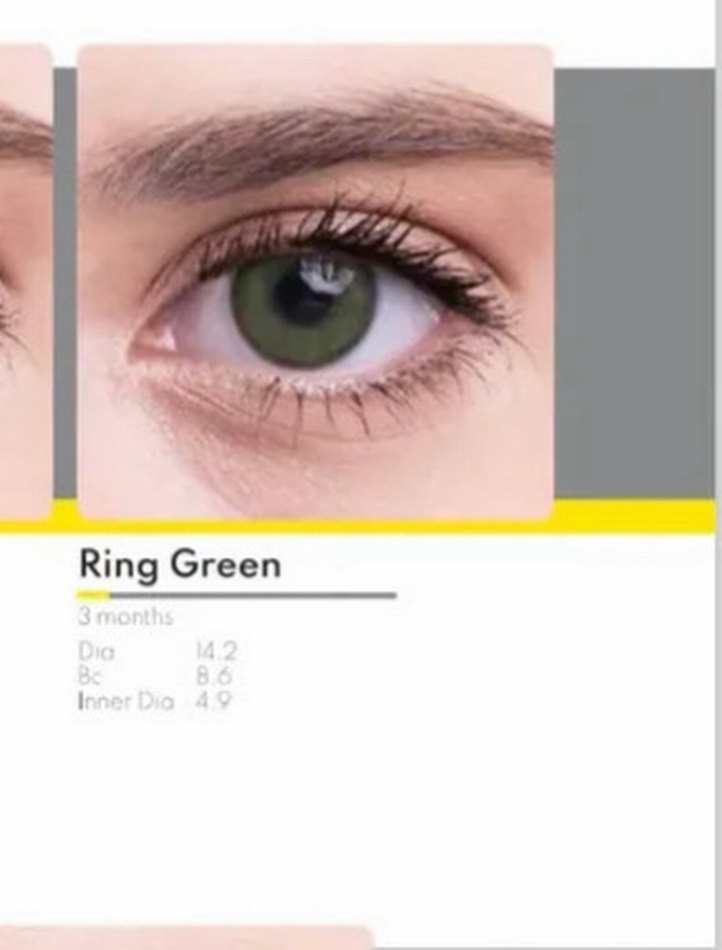 açık yeşil lens - Görsel 2