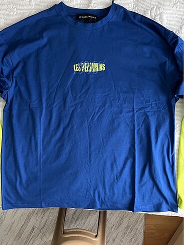 l Beden lacivert Renk Les benjamins uzun kollu tişört t-shirt