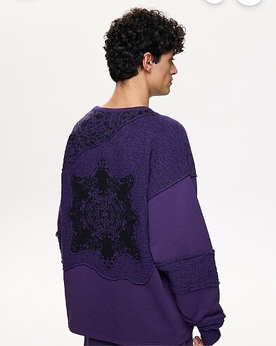 Les Benjamins Les benjamins mor kazak knit