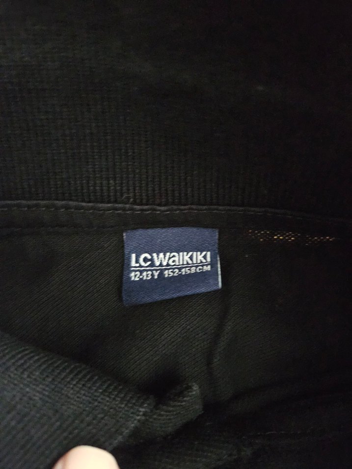 Erkek Çocuk Siyah Kısa Kollu Polo Tişört - Görsel 2