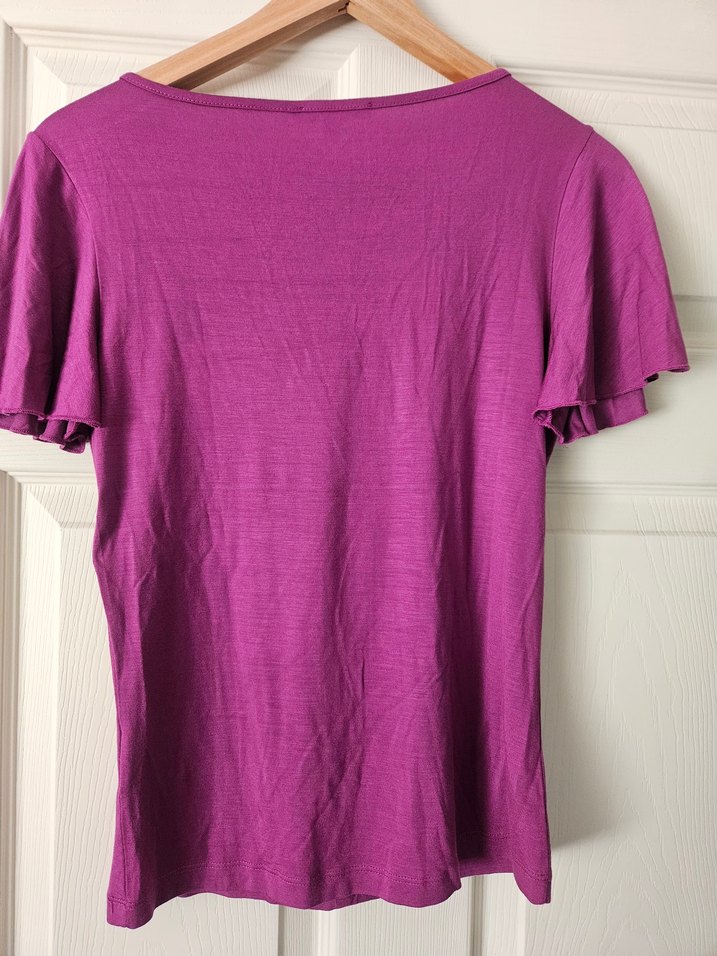 İpekyol  V Yaka Drapeli Kadın Bluz - Görsel 3