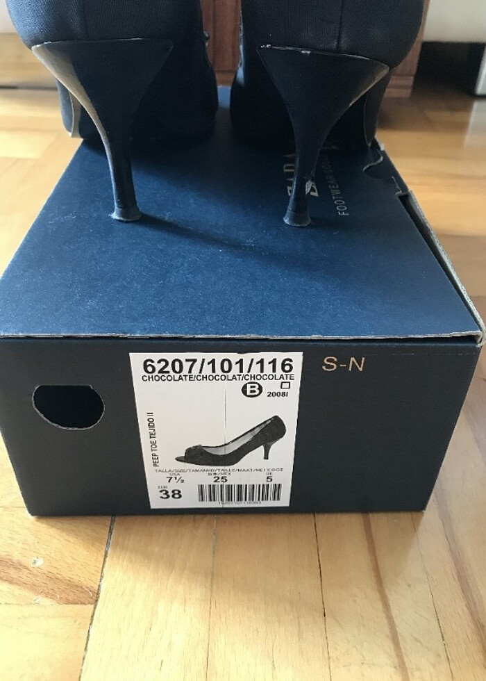 Zara topuklu ayakkabı - Görsel 4