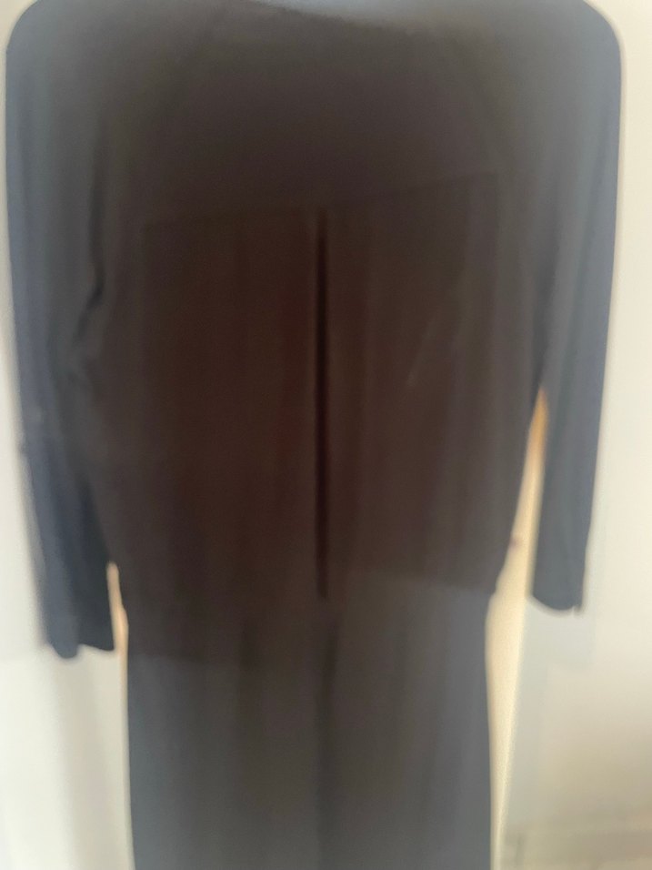 Siyah Günlük -Ofis Elbisesi - Görsel 4