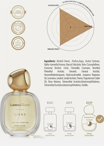 LumenaScent Liora Kadın Parfümü 50 ml - Görsel 2