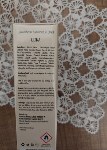 LumenaScent Liora Kadın Parfümü 50 ml - Görsel 5