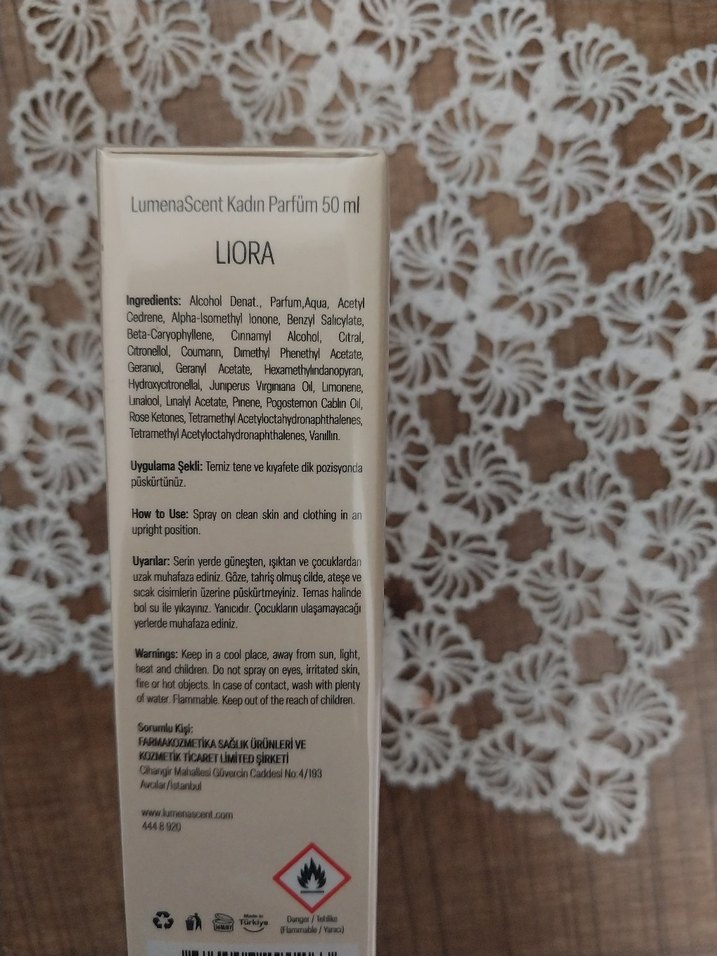 LumenaScent Liora Kadın Parfümü 50 ml - Görsel 5