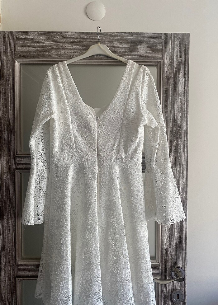 Nikah /özel gün abiye beden 38 -40 ile uyumlu M beden - Görsel 3