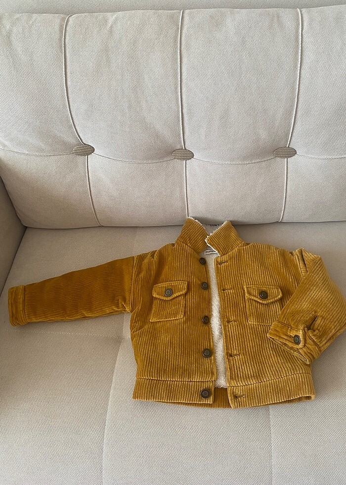 Mamino 2 yaş şapka mont - Görsel 3