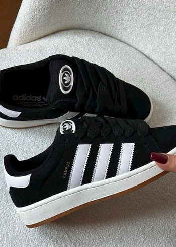 Siyah Adidas Campus Kadın Spor Ayakkabı