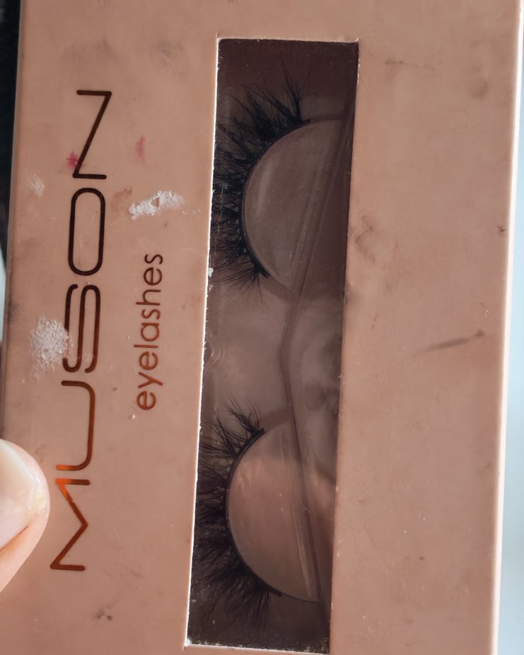 Parlak Kahverengi Takma Kirpikler - Görsel 3