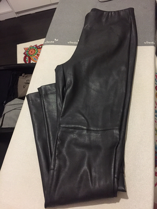 H&M Deri pantolon