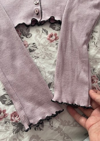 xs Beden Düğmeli top shop bluz