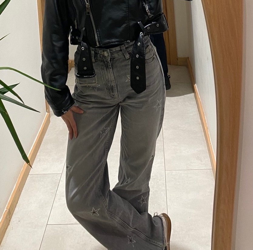 kot pantolon gri siyah - Görsel 3