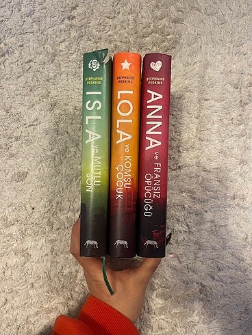 Anna?Lola?Isla serisi 3 kitap