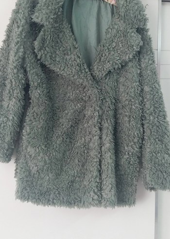 yeşil suni kürk - Görsel 4