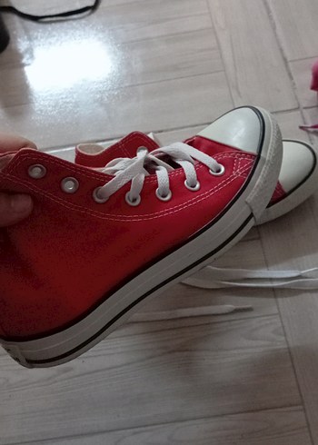 Kırmızı Kadın Spor Ayakkabı - Görsel 2