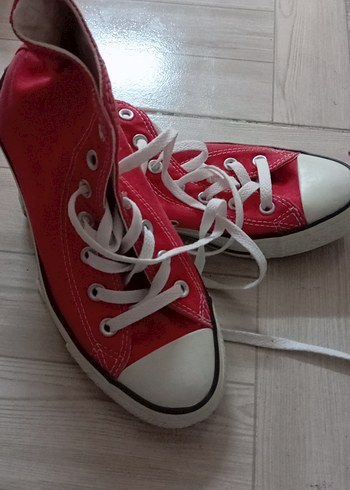 Kırmızı Kadın Spor Ayakkabı - Görsel 4