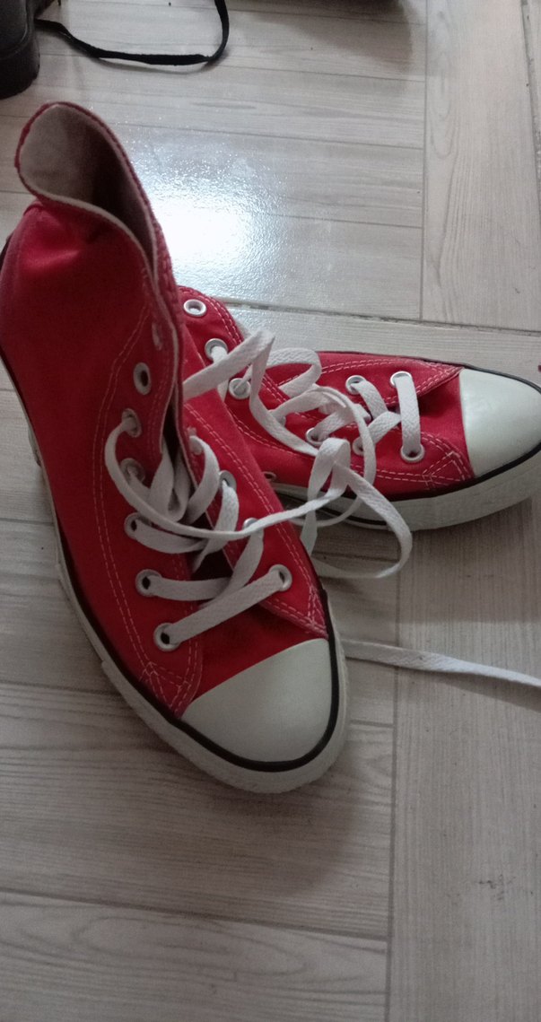 Kırmızı Kadın Spor Ayakkabı - Görsel 4