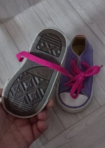 Mor Bağcıklı Kız Çocuk Spor Ayakkabı - Görsel 2