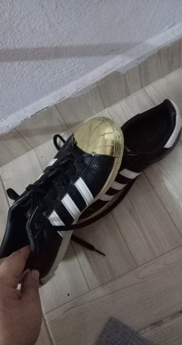 Kadın Altın Renkli Bağcıklı Spor Ayakkabı - Görsel 2