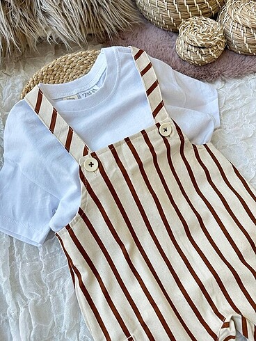 7 Yaş Beden Unisex bahçıvan takım