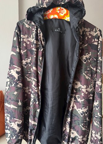 Kamuflaj Desenli bayan Yağmurluk - Görsel 2