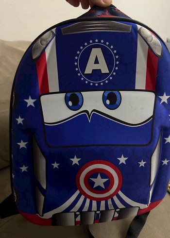 Kaptan Amerika Okul Çantası - Görsel 5