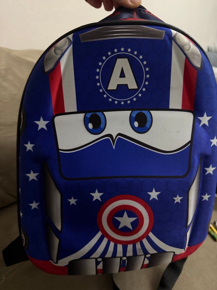 Kaptan Amerika Okul Çantası - Görsel 5