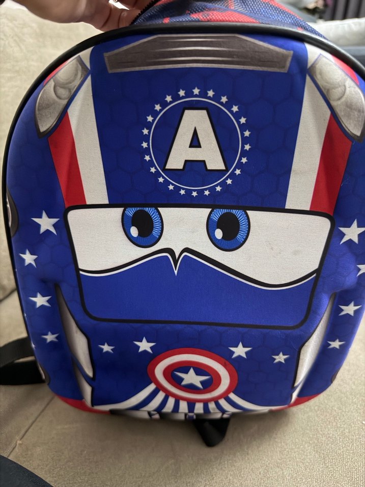 Kaptan Amerika Okul Çantası - Görsel 4