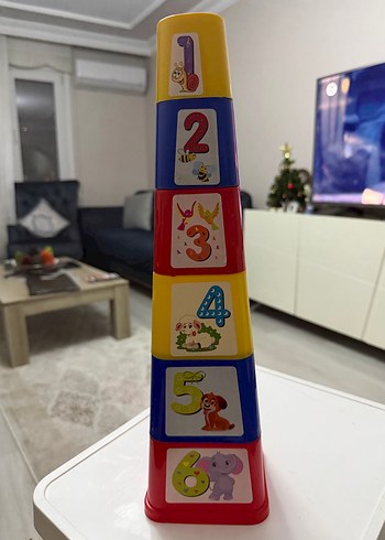 Renkli Sayı Öğrenme Küpleri - Görsel 2