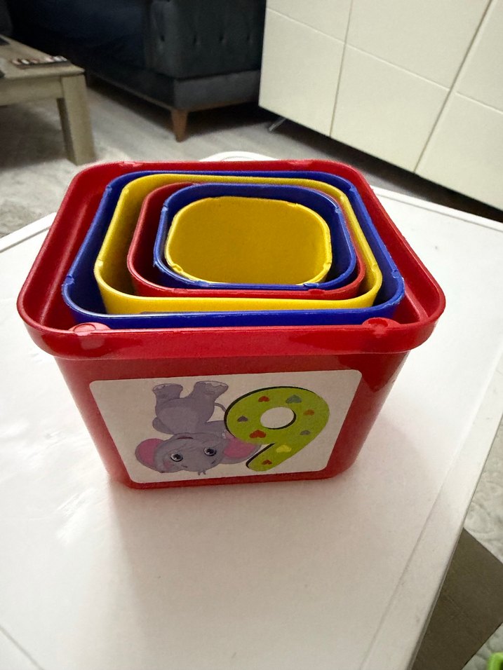 Renkli Sayı Öğrenme Küpleri - Görsel 3