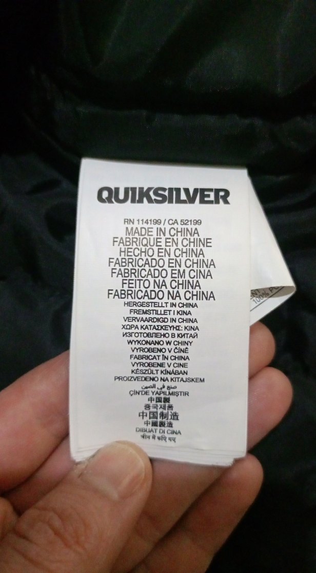 quiksilver kayak mont - Görsel 5