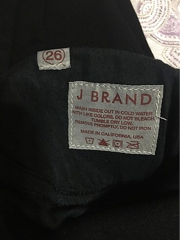 J Brand orijinal siyah jean