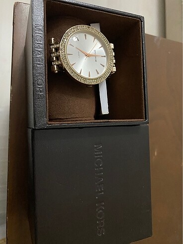 Beden altın Renk Michael Kors orijinal saat kutusu