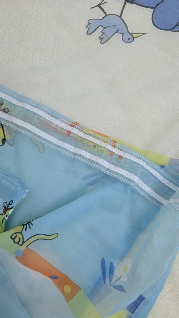 Çocuklar için Renkli Baskılı perde - Görsel 3