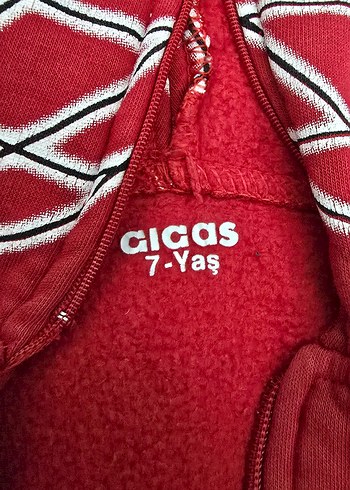 erkek Çocuk Kırmızı Fermuarlı Kapüşonlu Yelek - Görsel 4