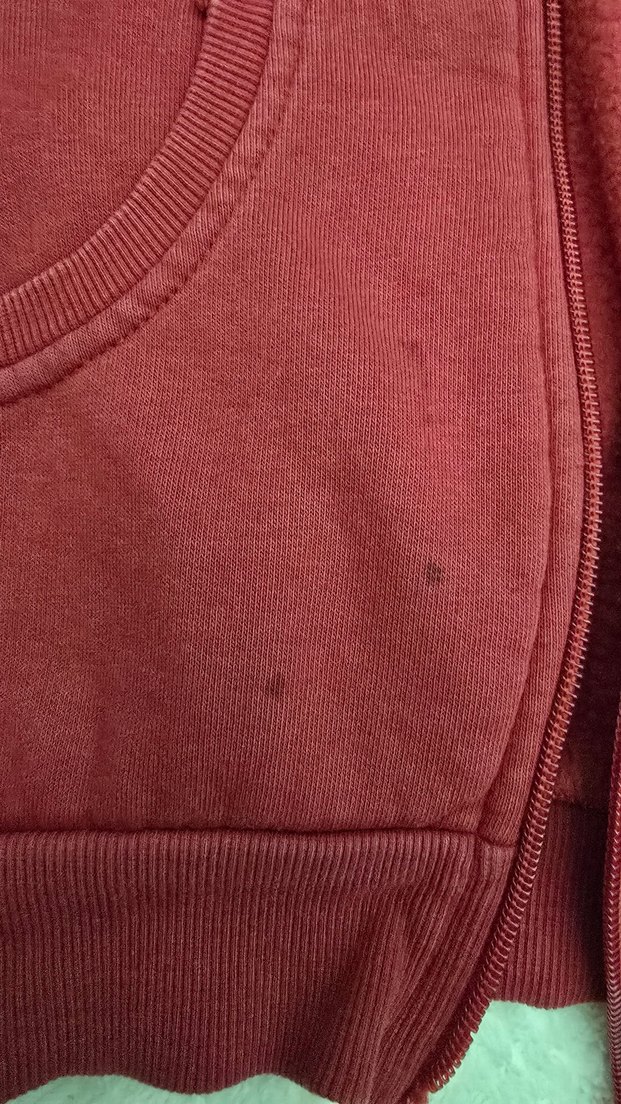 erkek Çocuk Kırmızı Fermuarlı Kapüşonlu Yelek - Görsel 5