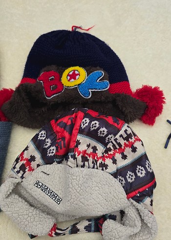 Renkli Nakışlı Örgü Çocuk Bere Modelleri - Görsel 3