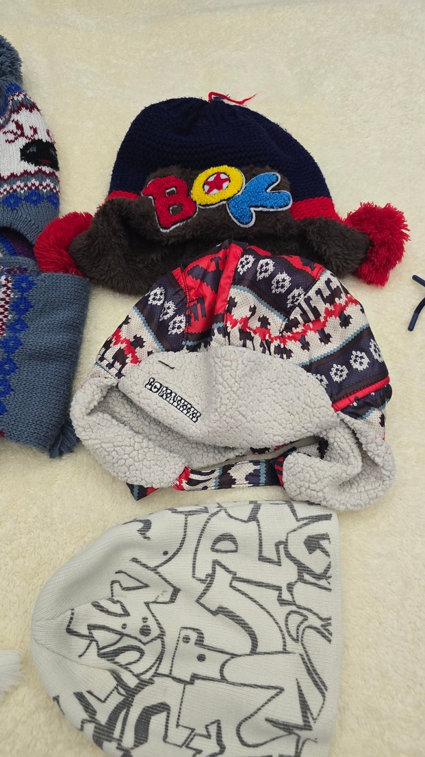 Renkli Nakışlı Örgü Çocuk Bere Modelleri - Görsel 4