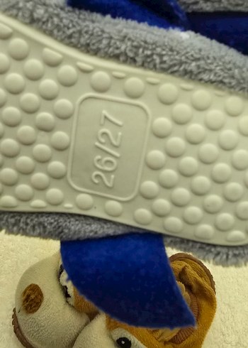 Erkek Çocuk Sıcak Kürklü Ev Terlikleri - Görsel 5