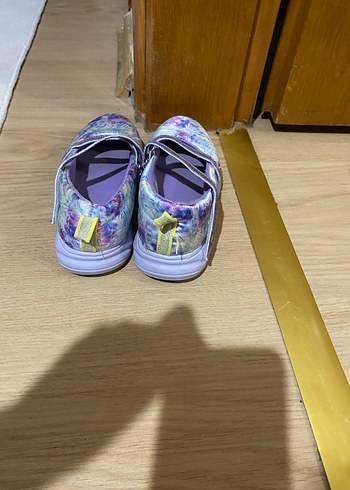 Kız Çocuk Mor Bağlamalı Batik Spor Ayakkabı - Görsel 2