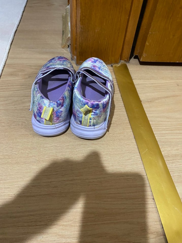 Kız Çocuk Mor Bağlamalı Batik Spor Ayakkabı - Görsel 2