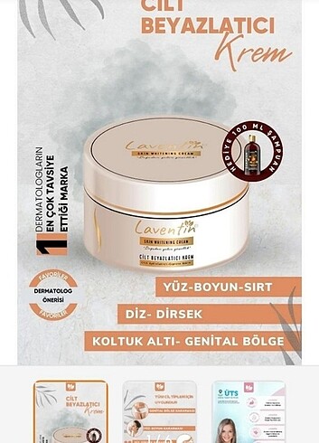 Beyazlatıcı krem