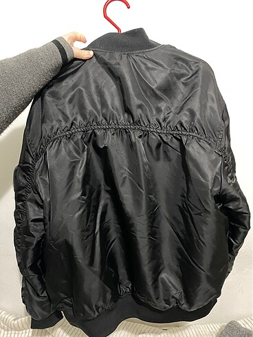 Bershka Bershka Siyah Bomber Ceket
