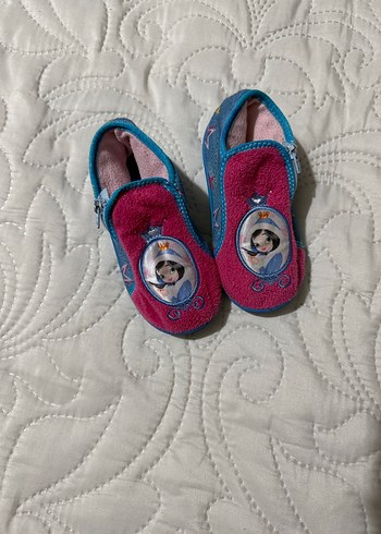 Kız Çocuk Renkli Sıcak Ev Terliği - Görsel 3